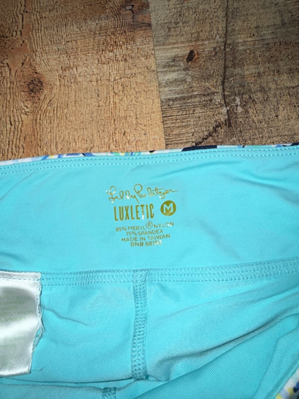 Lilly Pulitzer - High Tide Navy Scuba Doo, Athletic Skirt - Picture 13 of 14